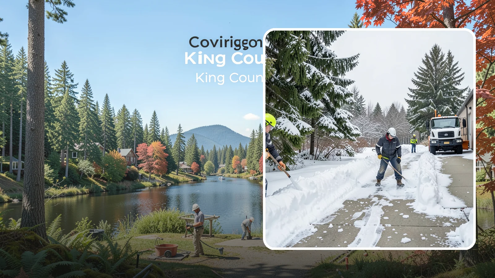 Self-Storage Facility Sidewalk Clearing in Covington, King County, WA - Access-walk clearing for Western Washington self-storage facilities, keeping office entries, keypad approaches, and unit-row...