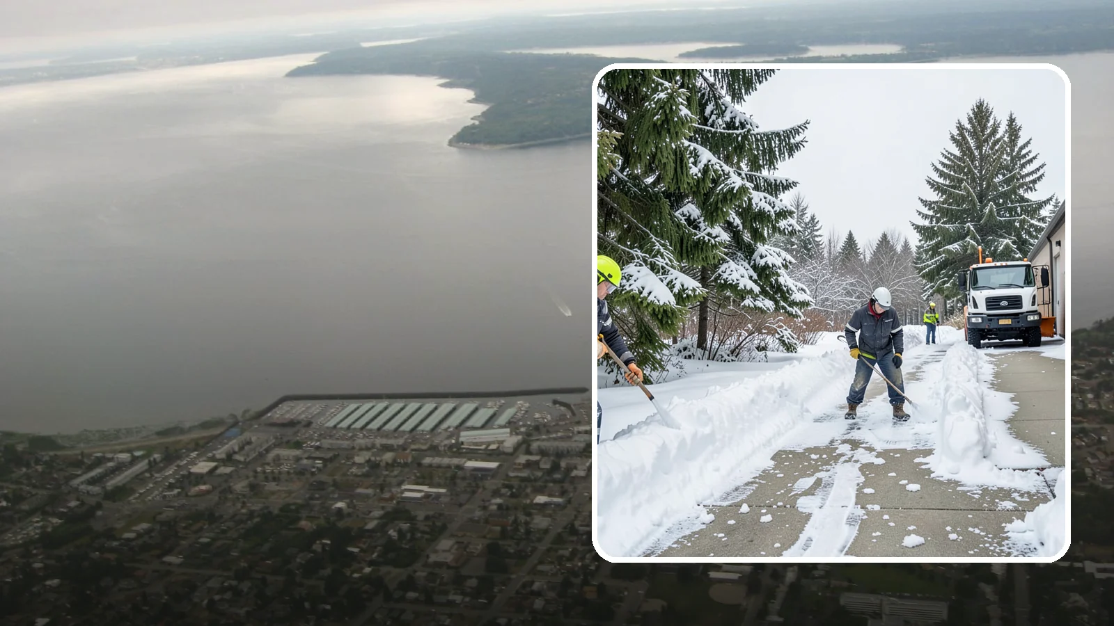 Self-Storage Facility Sidewalk Clearing in Des Moines, King County, WA - Access-walk clearing for Western Washington self-storage facilities, keeping office entries, keypad approaches, and unit-row...