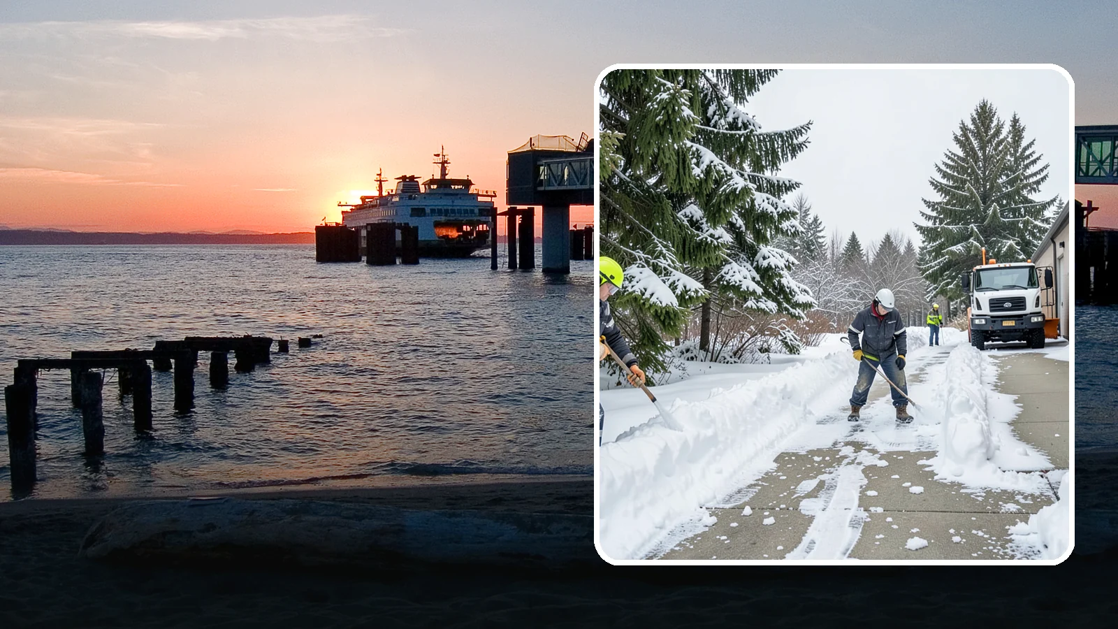 Self-Storage Facility Sidewalk Clearing in Edmonds, Snohomish County, WA - Access-walk clearing for Western Washington self-storage facilities, keeping office entries, keypad approaches, and unit-row...