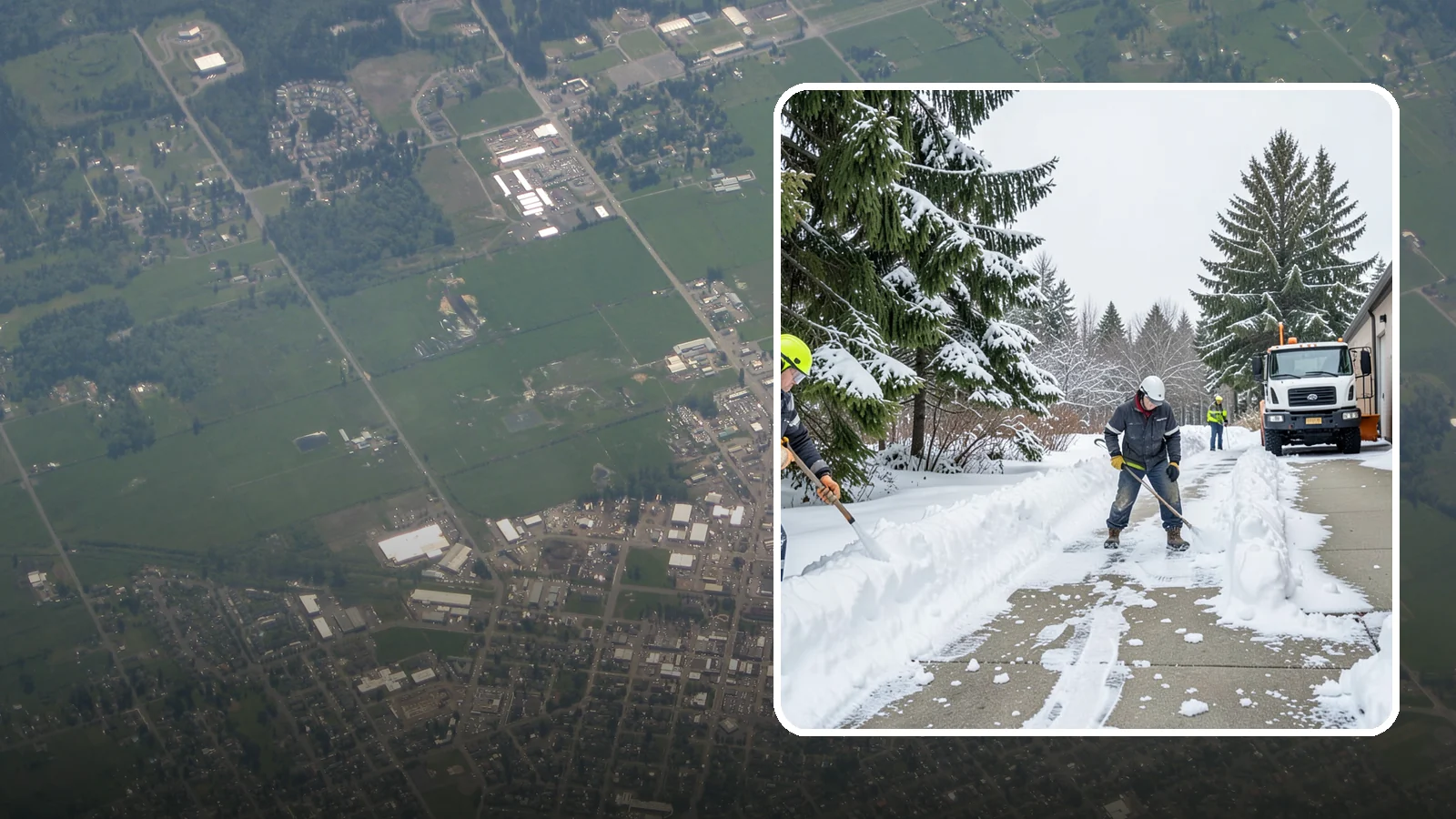Self-Storage Facility Sidewalk Clearing in Enumclaw, King County, WA - Access-walk clearing for Western Washington self-storage facilities, keeping office entries, keypad approaches, and unit-row...
