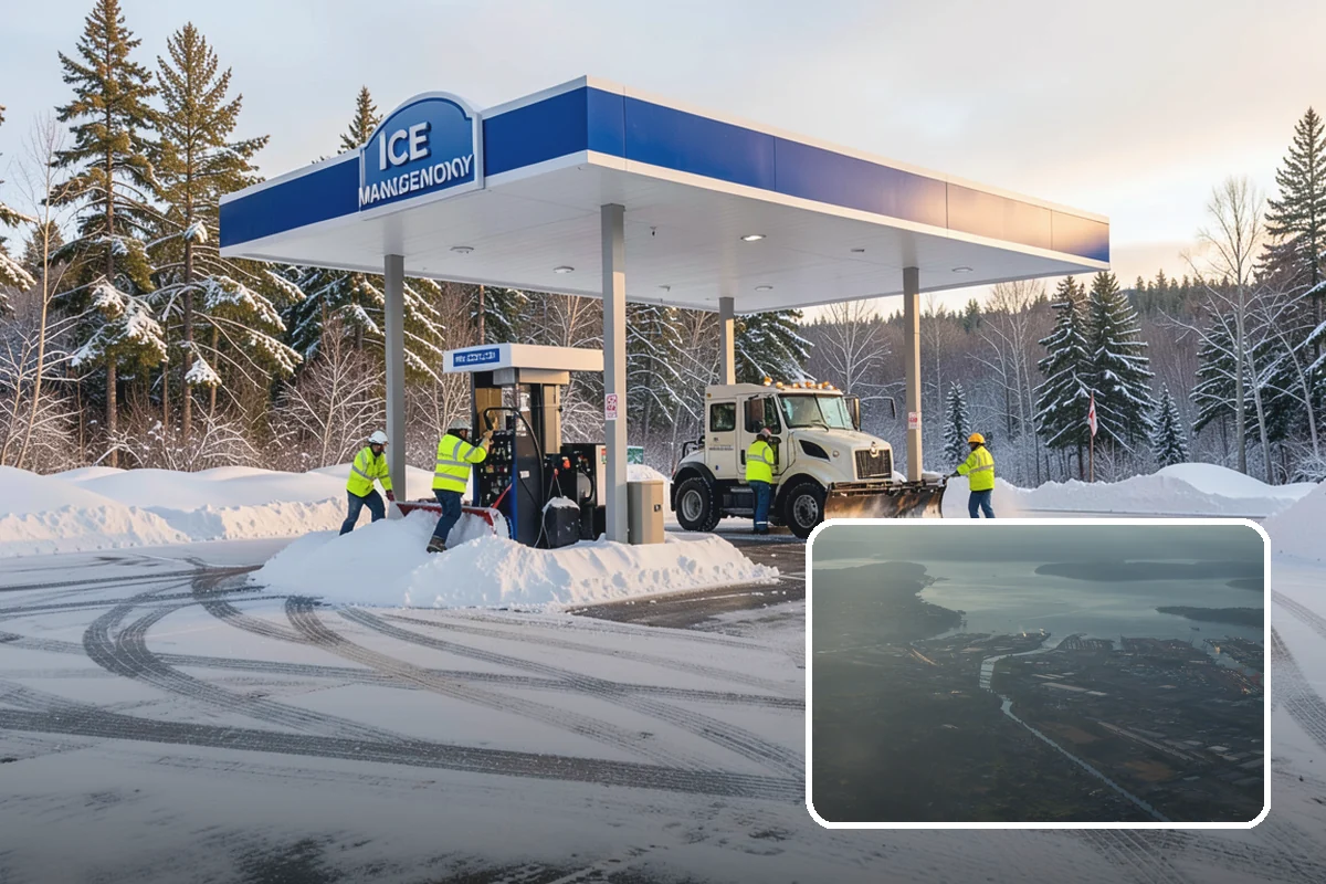 Self-Storage Facility Sidewalk Clearing in Fife, Pierce County, WA - Office, gate, and unit-row walks kept passable for customers