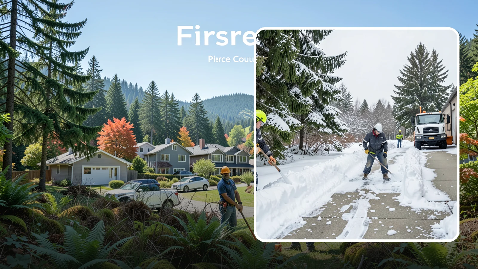 Self-Storage Facility Sidewalk Clearing in Fircrest, Pierce County, WA - Access-walk clearing for Western Washington self-storage facilities, keeping office entries, keypad approaches, and unit-row...