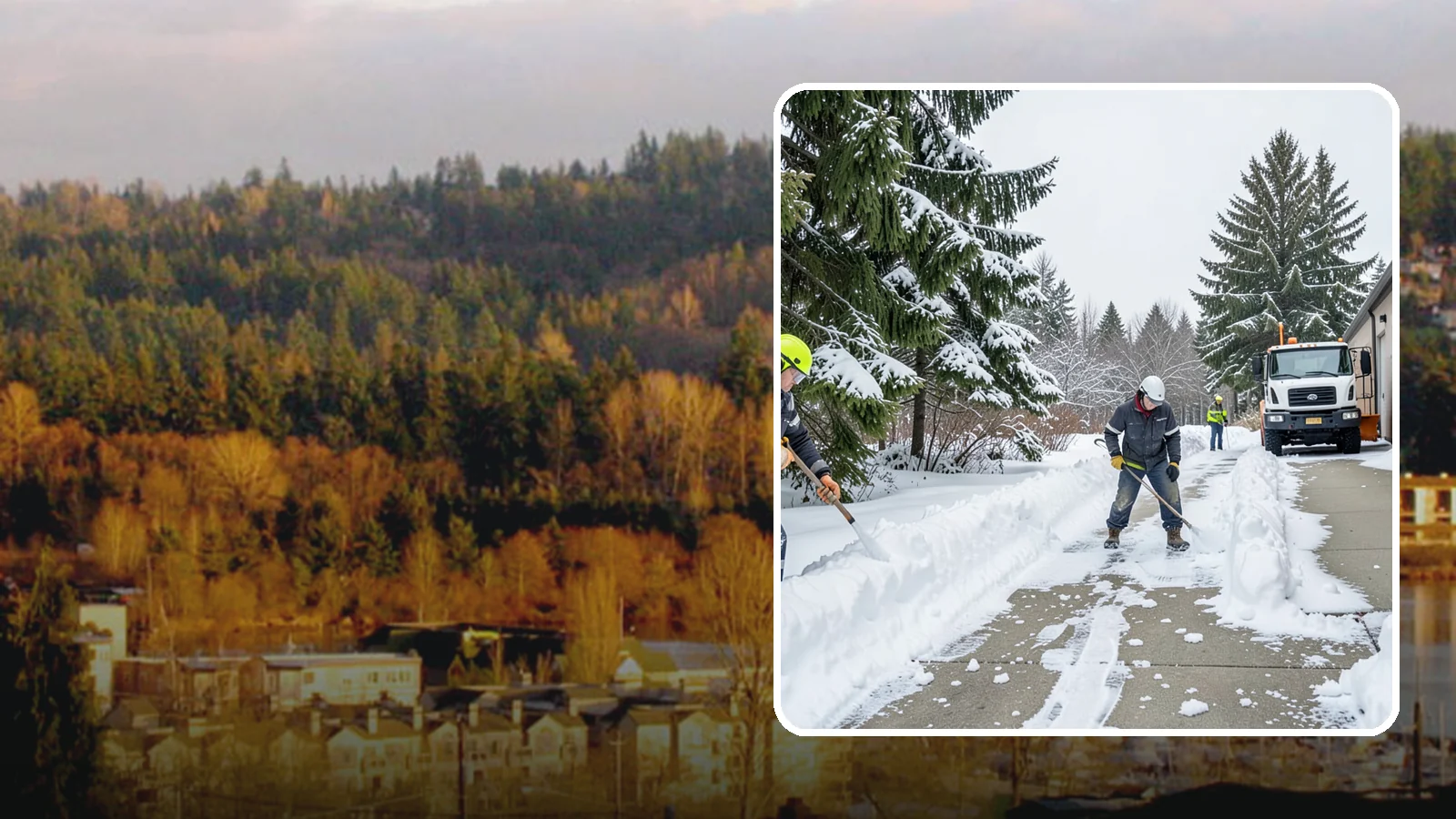 Self-Storage Facility Sidewalk Clearing in Kenmore, King County, WA - Access-walk clearing for Western Washington self-storage facilities, keeping office entries, keypad approaches, and unit-row...
