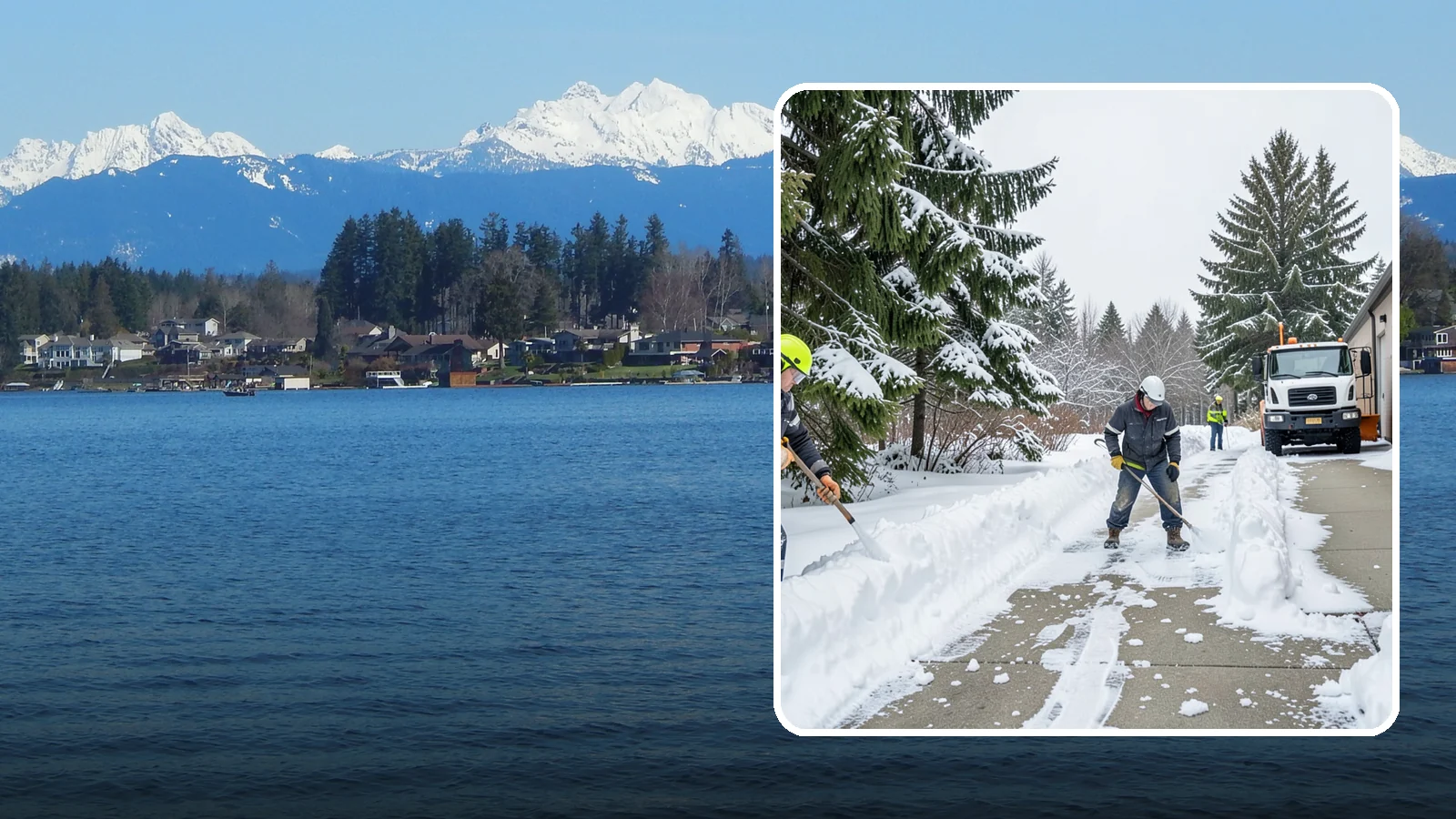 Self-Storage Facility Sidewalk Clearing in Lake Stevens, Snohomish County, WA - Access-walk clearing for Western Washington self-storage facilities, keeping office entries, keypad approaches, and unit-row...