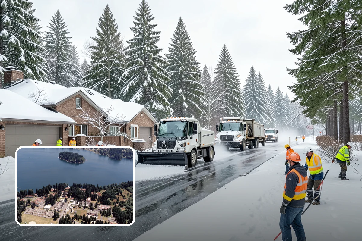 Self-Storage Facility Sidewalk Clearing in Lakewood, Pierce County, WA - Office, gate, and unit-row walks kept passable for customers