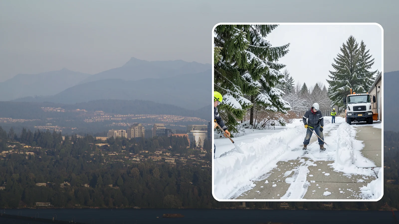 Self-Storage Facility Sidewalk Clearing in Medina, King County, WA - Access-walk clearing for Western Washington self-storage facilities, keeping office entries, keypad approaches, and unit-row...