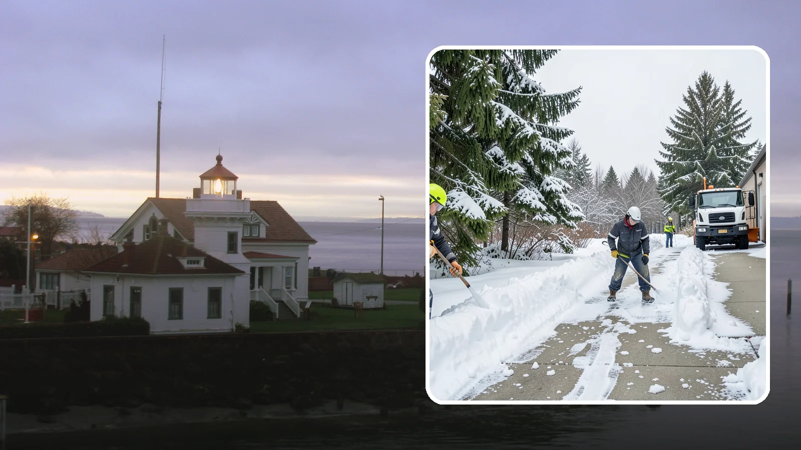 Self-Storage Facility Sidewalk Clearing in Mukilteo, Snohomish County, WA - Access-walk clearing for Western Washington self-storage facilities, keeping office entries, keypad approaches, and unit-row...