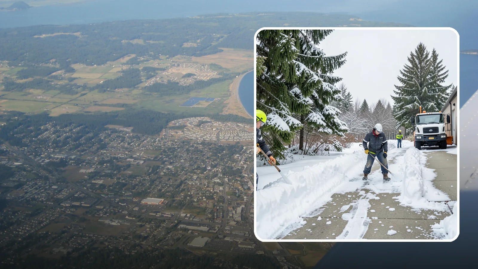 Self-Storage Facility Sidewalk Clearing in Oak Harbor, Island County, WA - Access-walk clearing for Western Washington self-storage facilities, keeping office entries, keypad approaches, and unit-row...