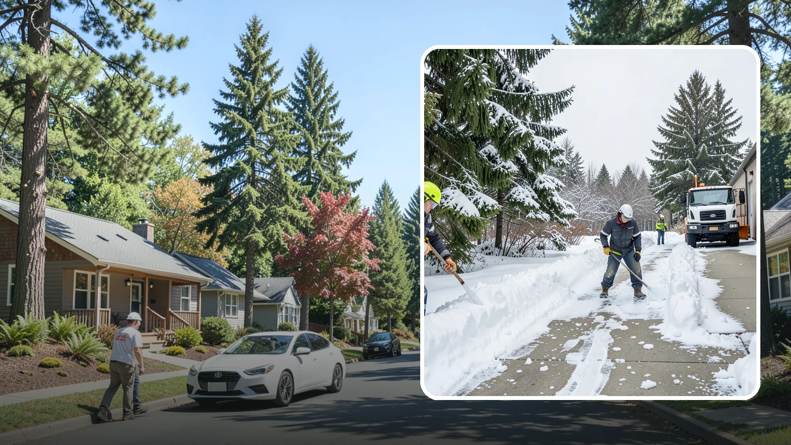 Self-Storage Facility Sidewalk Clearing in Orting, Pierce County, WA - Access-walk clearing for Western Washington self-storage facilities, keeping office entries, keypad approaches, and unit-row...