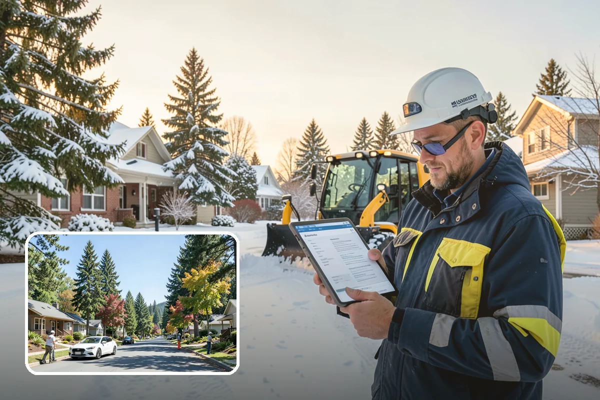 Self-Storage Facility Sidewalk Clearing in Orting, Pierce County, WA - Office, gate, and unit-row walks kept passable for customers
