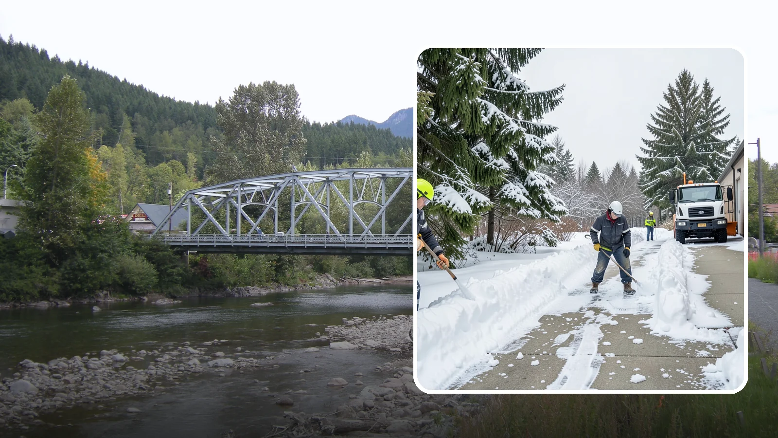 Self-Storage Facility Sidewalk Clearing in Skykomish, King County, WA - Access-walk clearing for Western Washington self-storage facilities, keeping office entries, keypad approaches, and unit-row...
