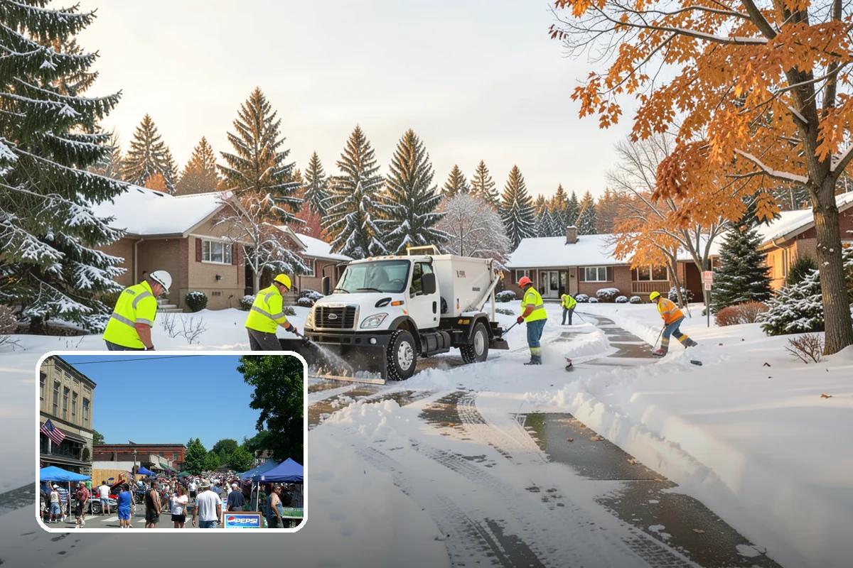 Self-Storage Facility Sidewalk Clearing in Snohomish, Snohomish County, WA - Office, gate, and unit-row walks kept passable for customers