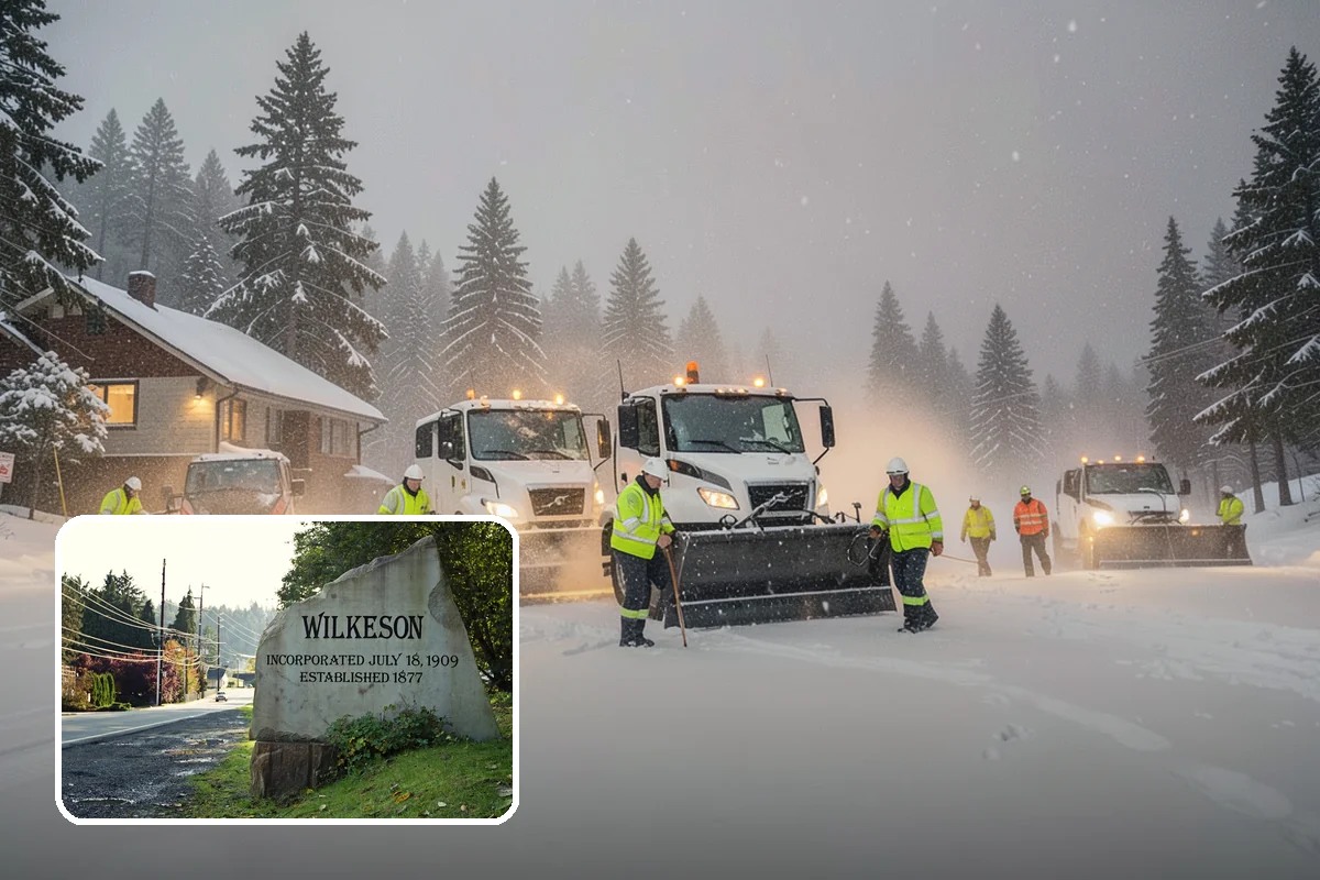 Self-Storage Facility Sidewalk Clearing in Wilkeson, Pierce County, WA - Office, gate, and unit-row walks kept passable for customers
