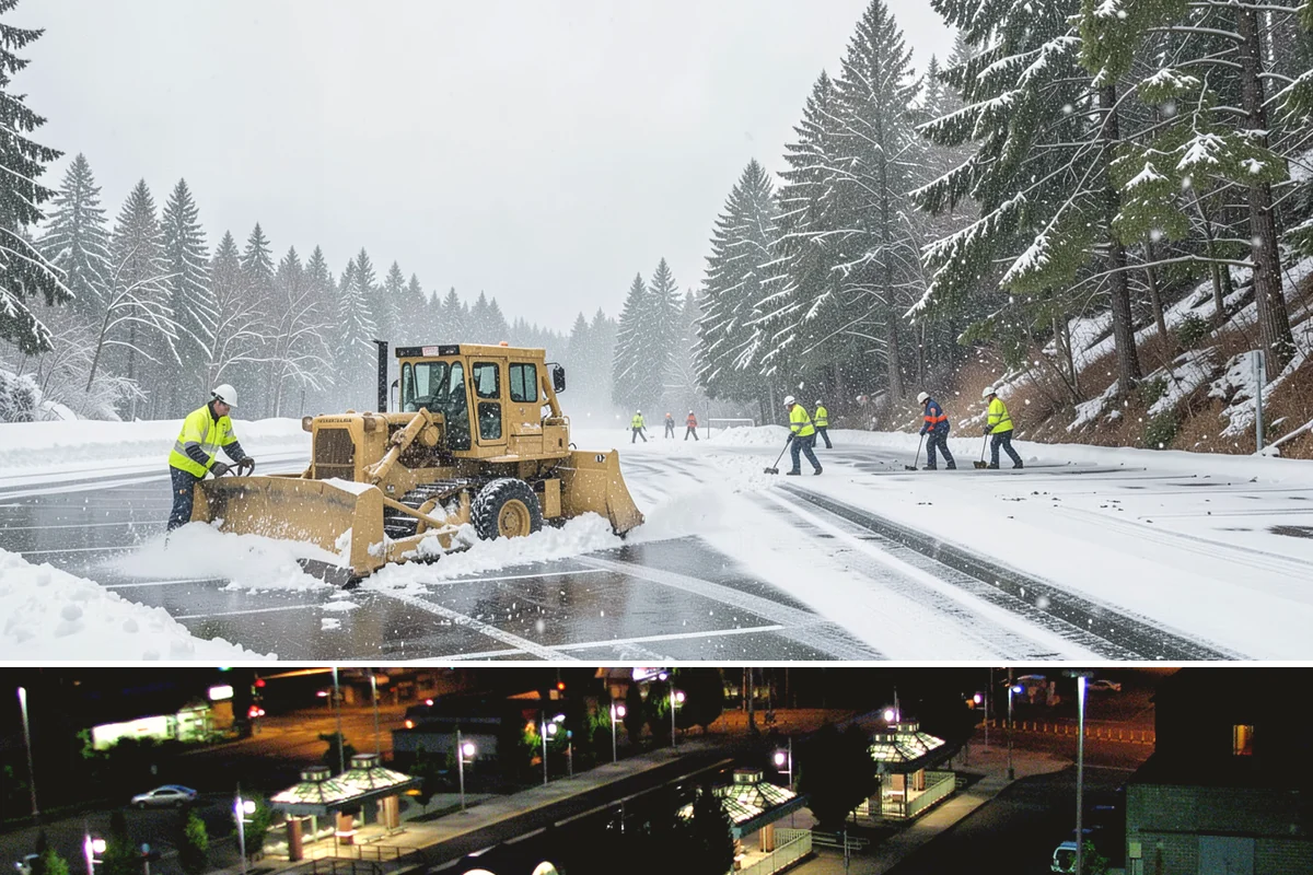 Self-Storage Facility Snow Plowing in Auburn, King County, WA - Set up service before winter so tenants keep 24-hour access to their units.
