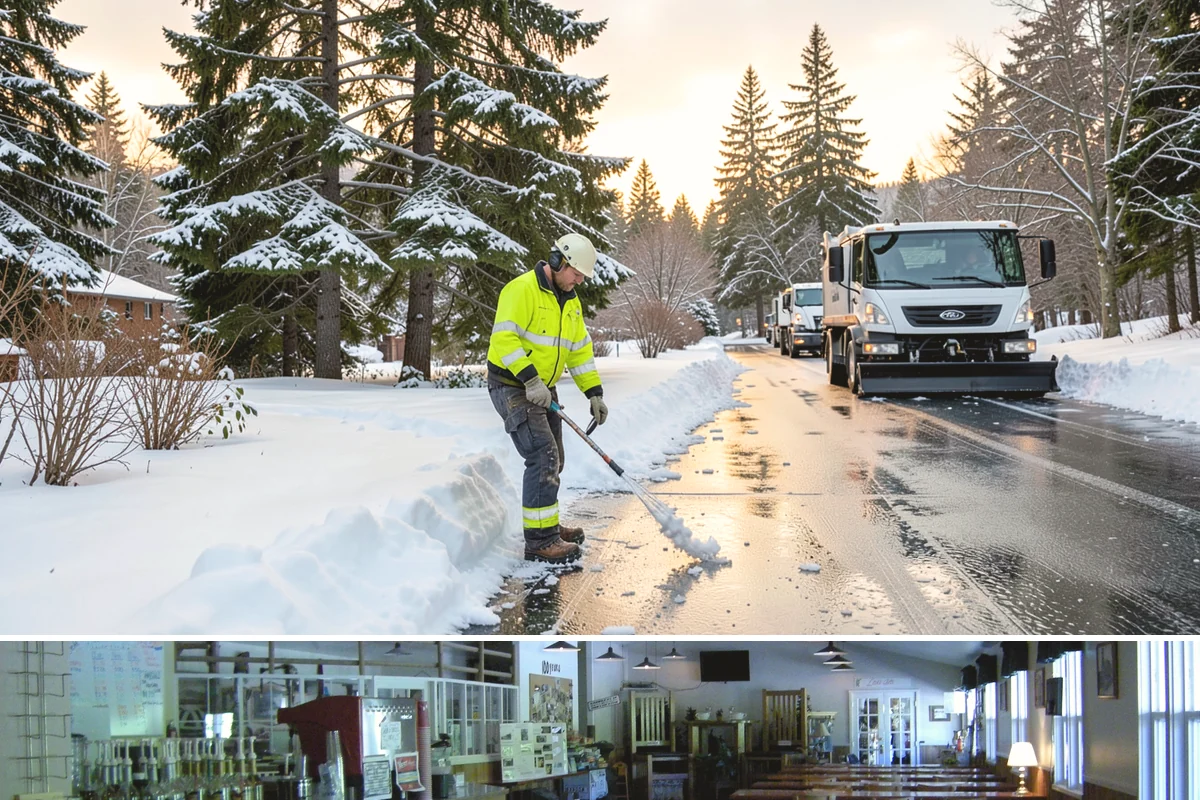 Self-Storage Facility Snow Plowing in Black Diamond, King County, WA - Set up service before winter so tenants keep 24-hour access to their units.