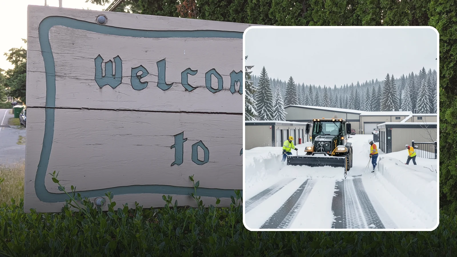 Self-Storage Facility Snow Plowing in Brier, Snohomish County, WA - We plow self-storage drive aisles and gate approaches so customers reach their units and access stays open through a storm.