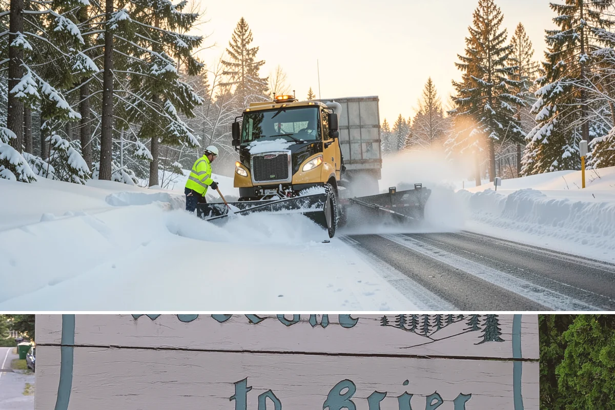 Self-Storage Facility Snow Plowing in Brier, Snohomish County, WA - Set up service before winter so tenants keep 24-hour access to their units.