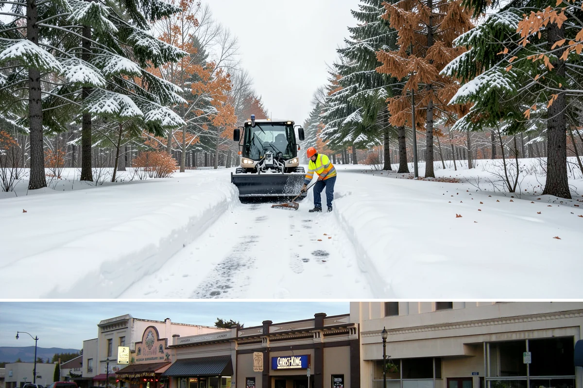 Self-Storage Facility Snow Plowing in Burlington, Skagit County, WA - Set up service before winter so tenants keep 24-hour access to their units.