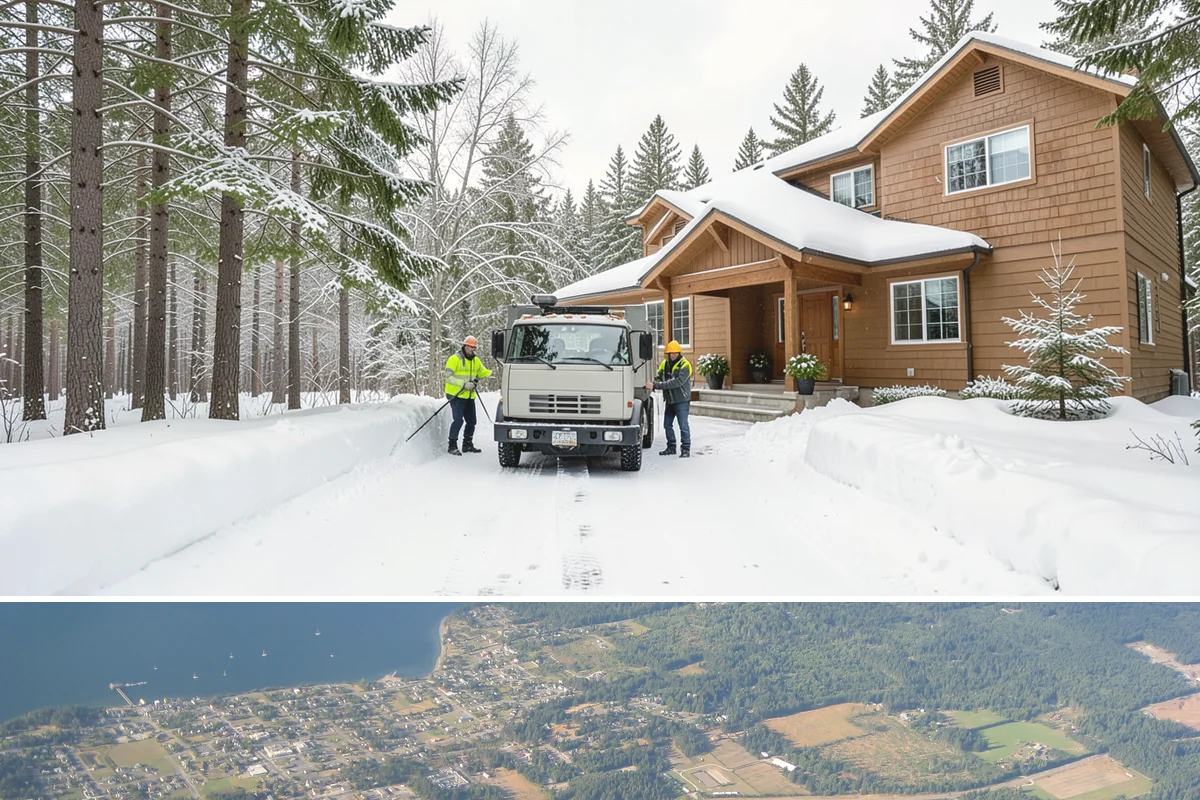 Self-Storage Facility Snow Plowing in Coupeville, Island County, WA - Set up service before winter so tenants keep 24-hour access to their units.