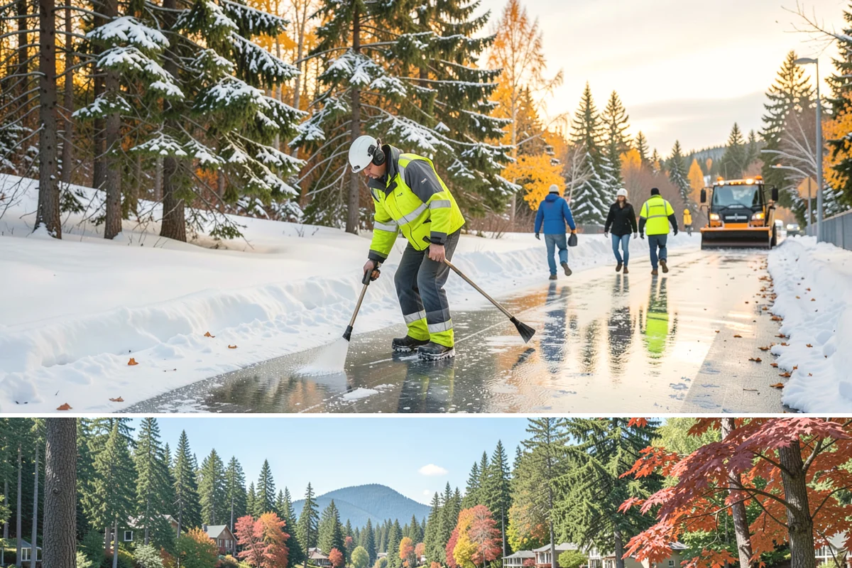 Self-Storage Facility Snow Plowing in Covington, King County, WA - Set up service before winter so tenants keep 24-hour access to their units.