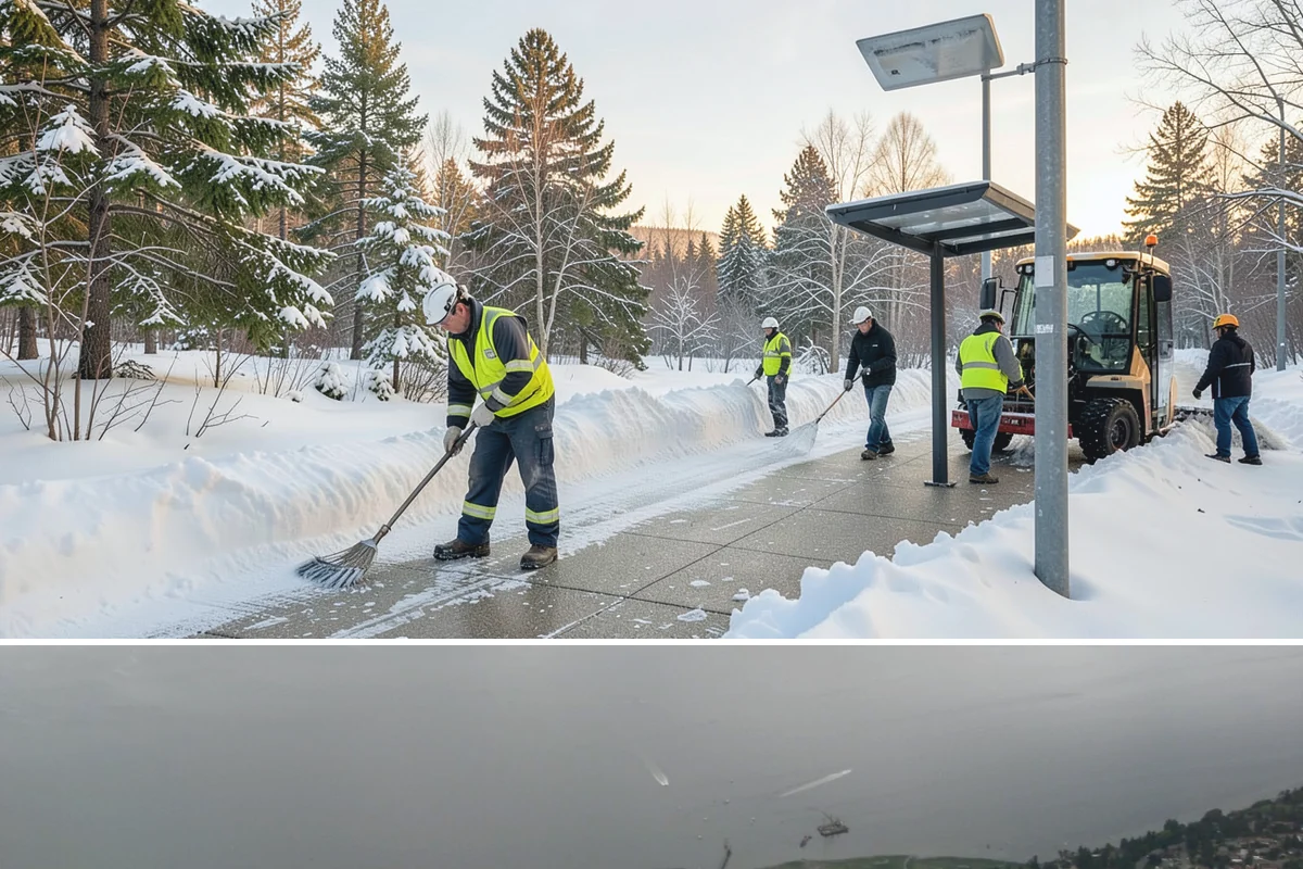 Self-Storage Facility Snow Plowing in Des Moines, King County, WA - Set up service before winter so tenants keep 24-hour access to their units.