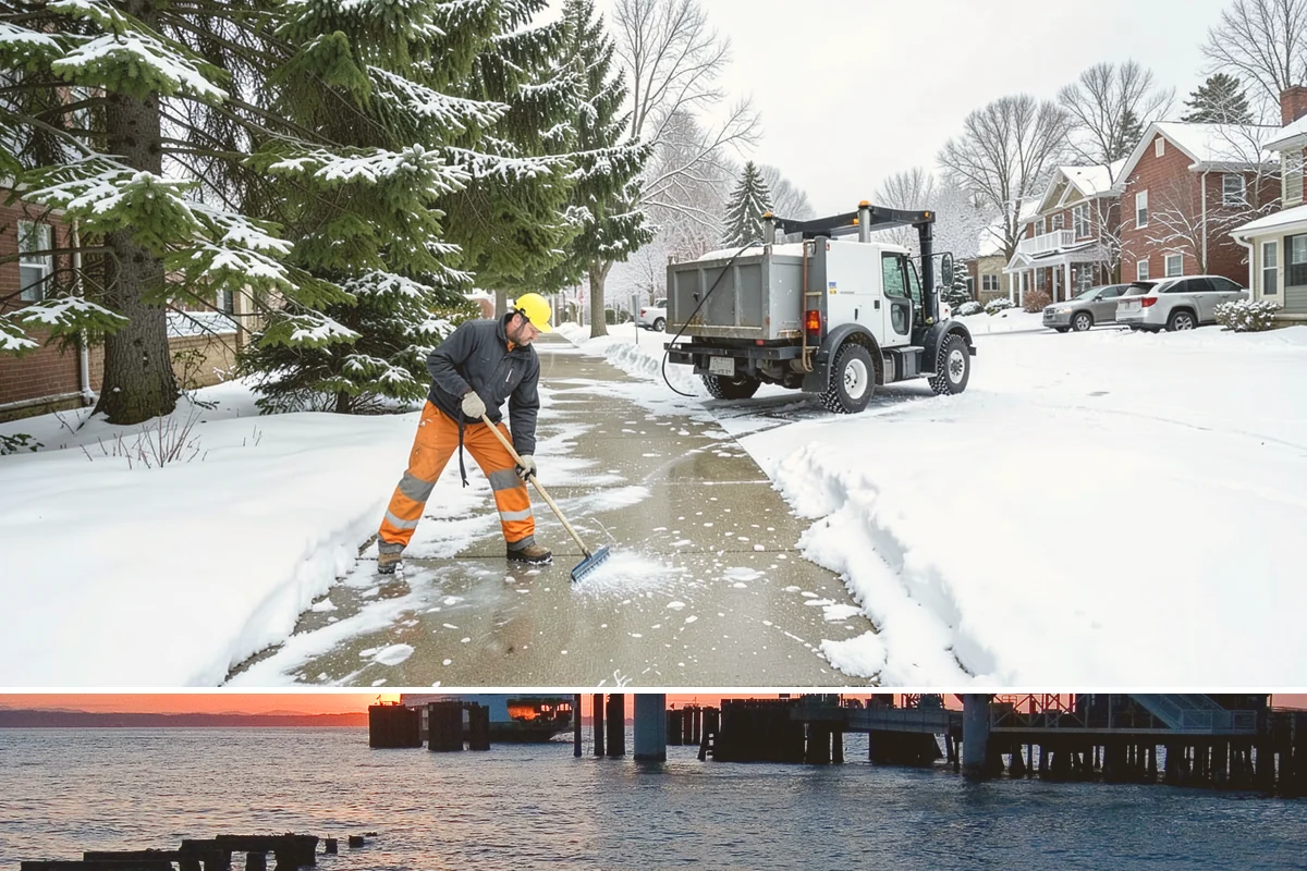Self-Storage Facility Snow Plowing in Edmonds, Snohomish County, WA - Set up service before winter so tenants keep 24-hour access to their units.