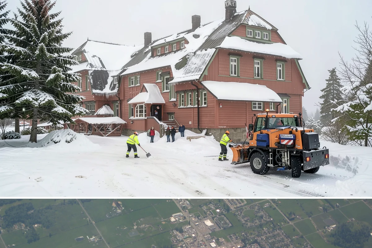 Self-Storage Facility Snow Plowing in Enumclaw, King County, WA - Set up service before winter so tenants keep 24-hour access to their units.