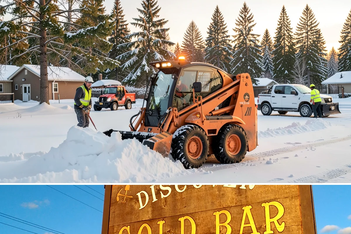 Self-Storage Facility Snow Plowing in Gold Bar, Snohomish County, WA - Set up service before winter so tenants keep 24-hour access to their units.