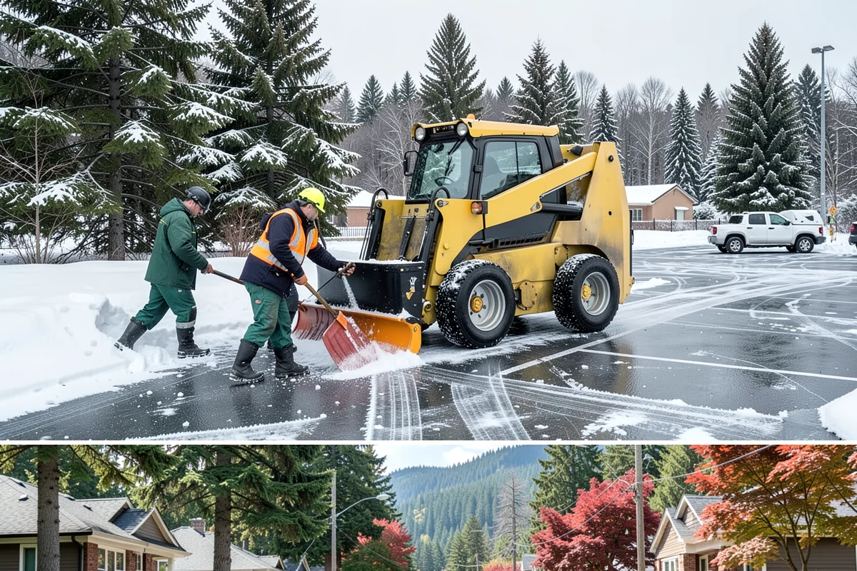 Self-Storage Facility Snow Plowing in Hunts Point, King County, WA - Set up service before winter so tenants keep 24-hour access to their units.