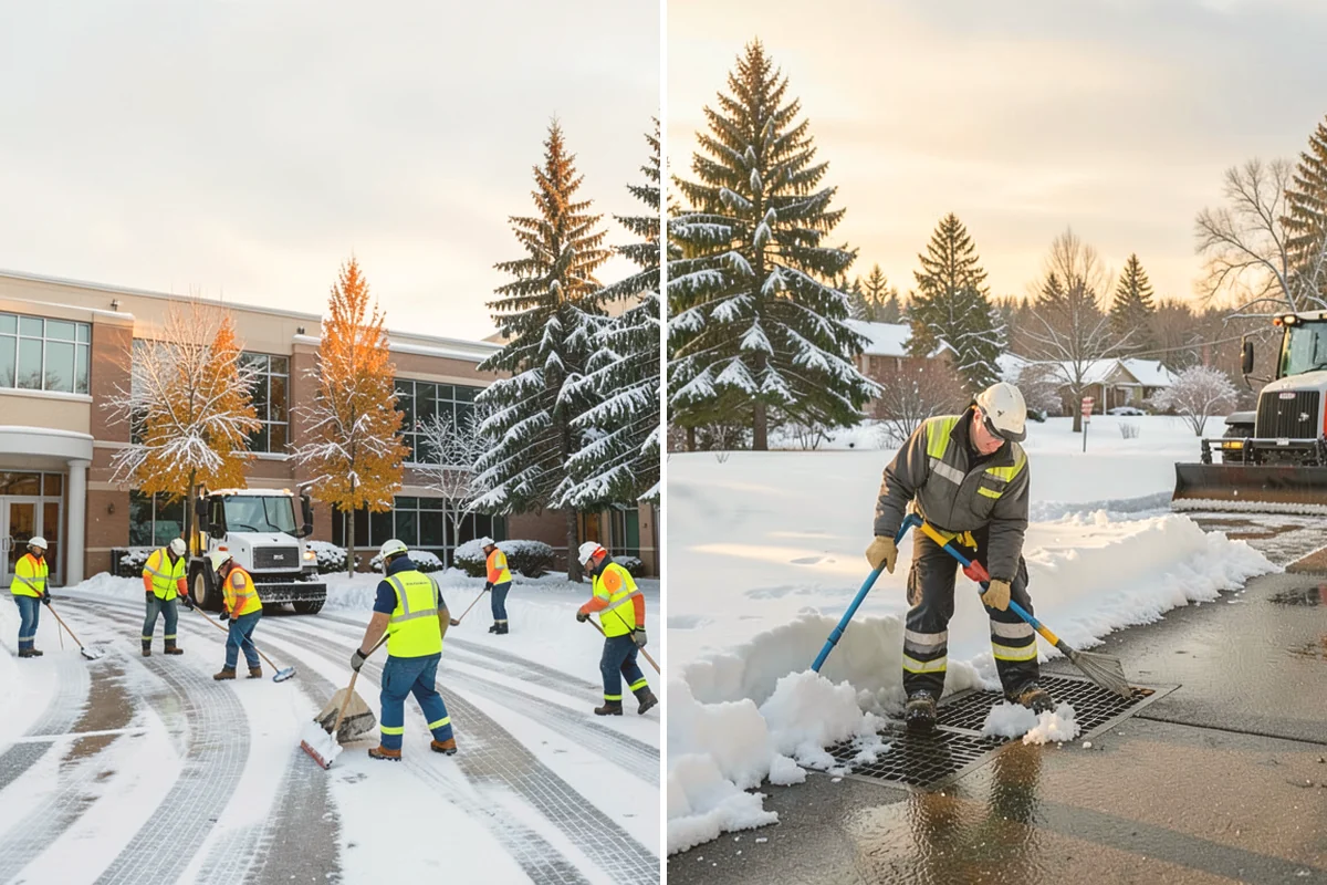 Self-Storage Facility Snow Plowing in Index, Snohomish County, WA - Map the drive aisles, gates, and office parking with facility staff