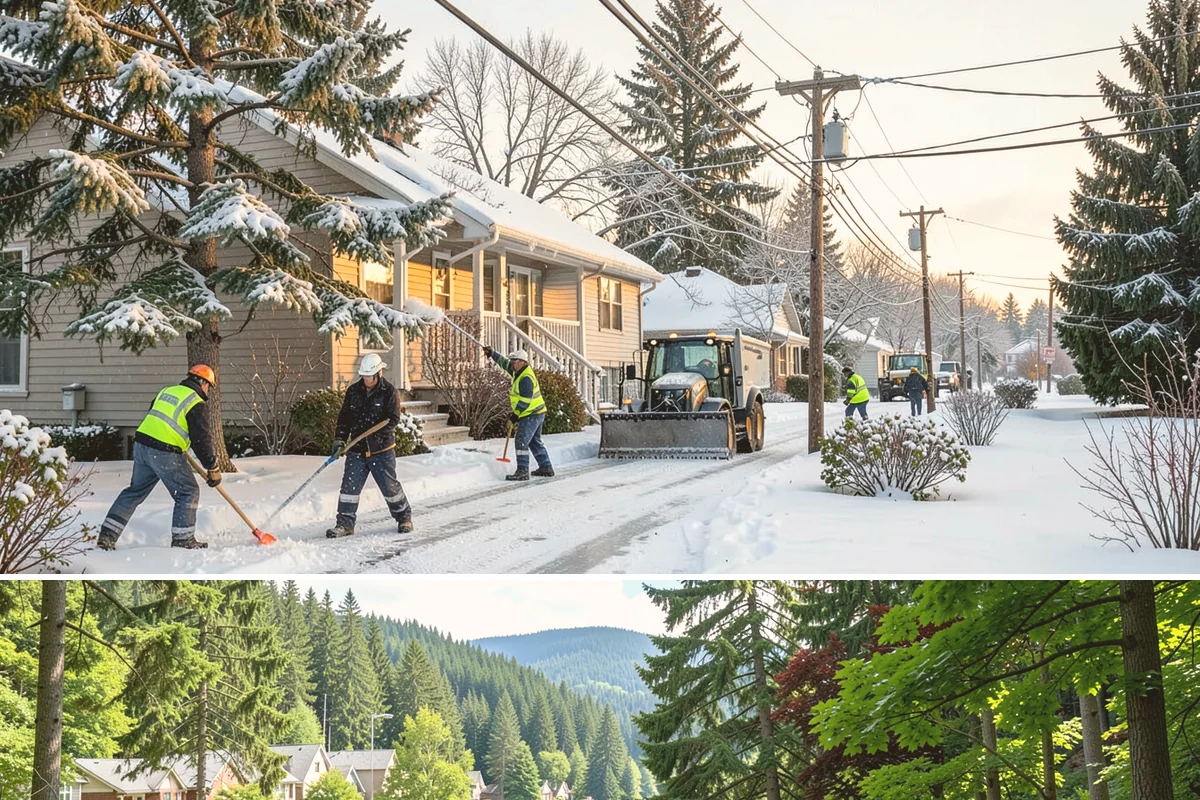 Self-Storage Facility Snow Plowing in Lake Forest Park, King County, WA - Set up service before winter so tenants keep 24-hour access to their units.