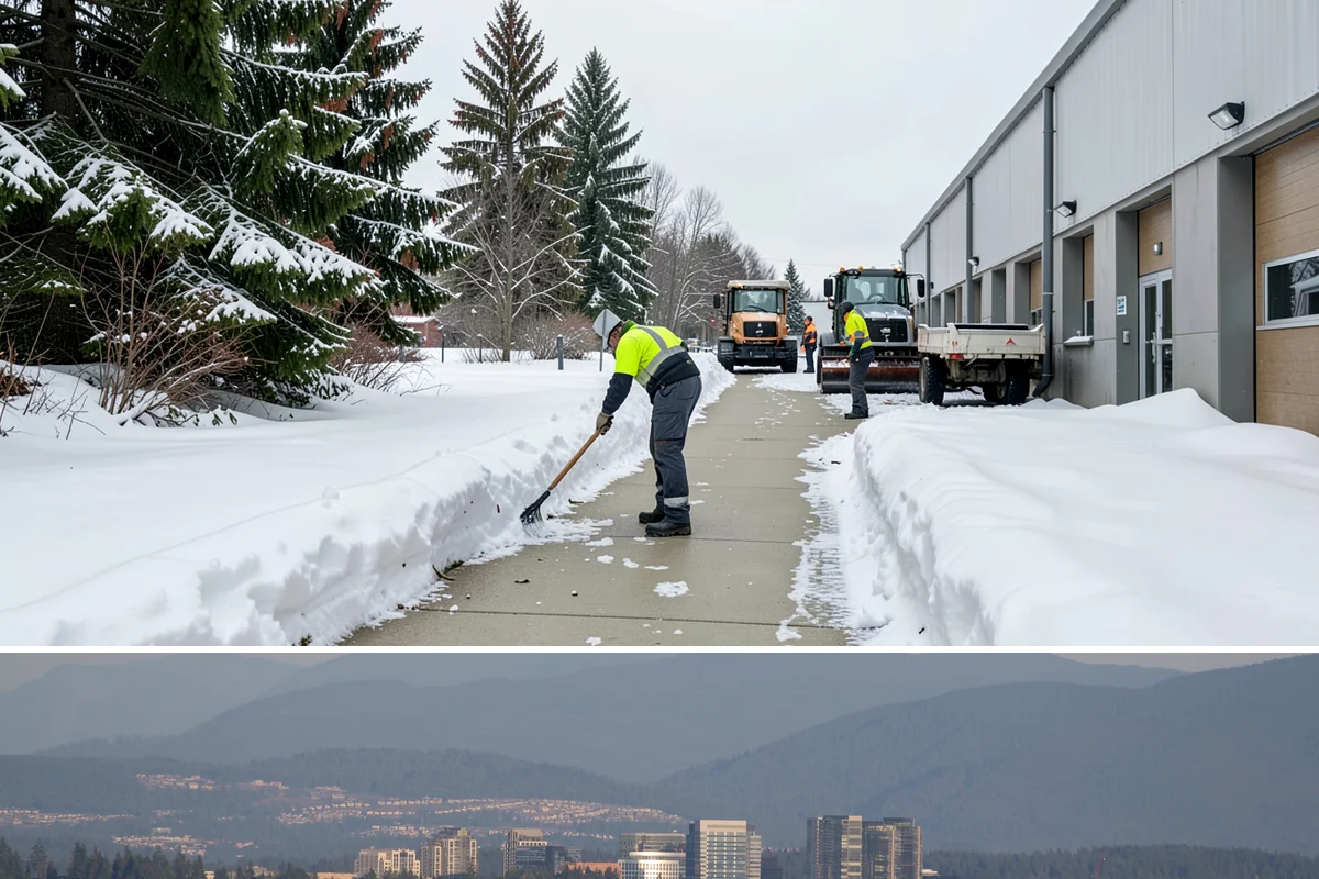 Self-Storage Facility Snow Plowing in Medina, King County, WA - Set up service before winter so tenants keep 24-hour access to their units.