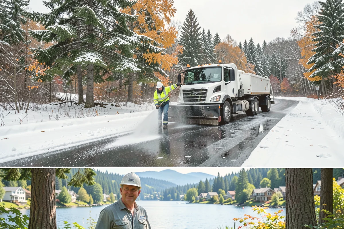 Self-Storage Facility Snow Plowing in Milton, King County, WA - Set up service before winter so tenants keep 24-hour access to their units.