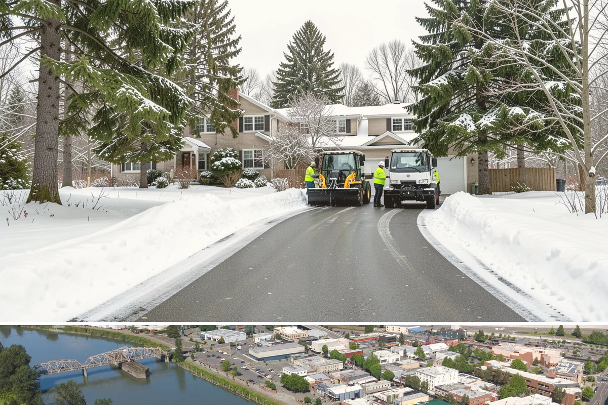 Self-Storage Facility Snow Plowing in Mount Vernon, Skagit County, WA - Set up service before winter so tenants keep 24-hour access to their units.