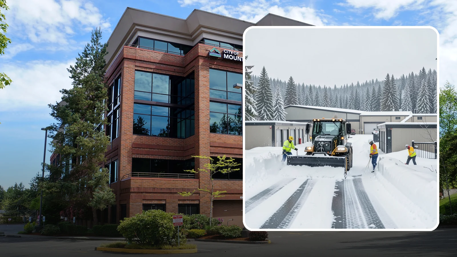 Self-Storage Facility Snow Plowing in Mountlake Terrace, Snohomish County, WA - We plow self-storage drive aisles and gate approaches so customers reach their units and access stays open through a storm.