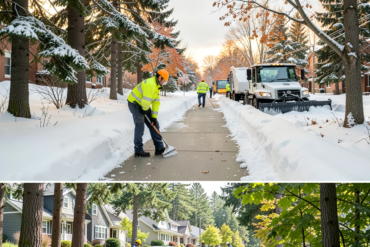 Self-Storage Facility Snow Plowing in Normandy Park, King County, WA - Set up service before winter so tenants keep 24-hour access to their units.