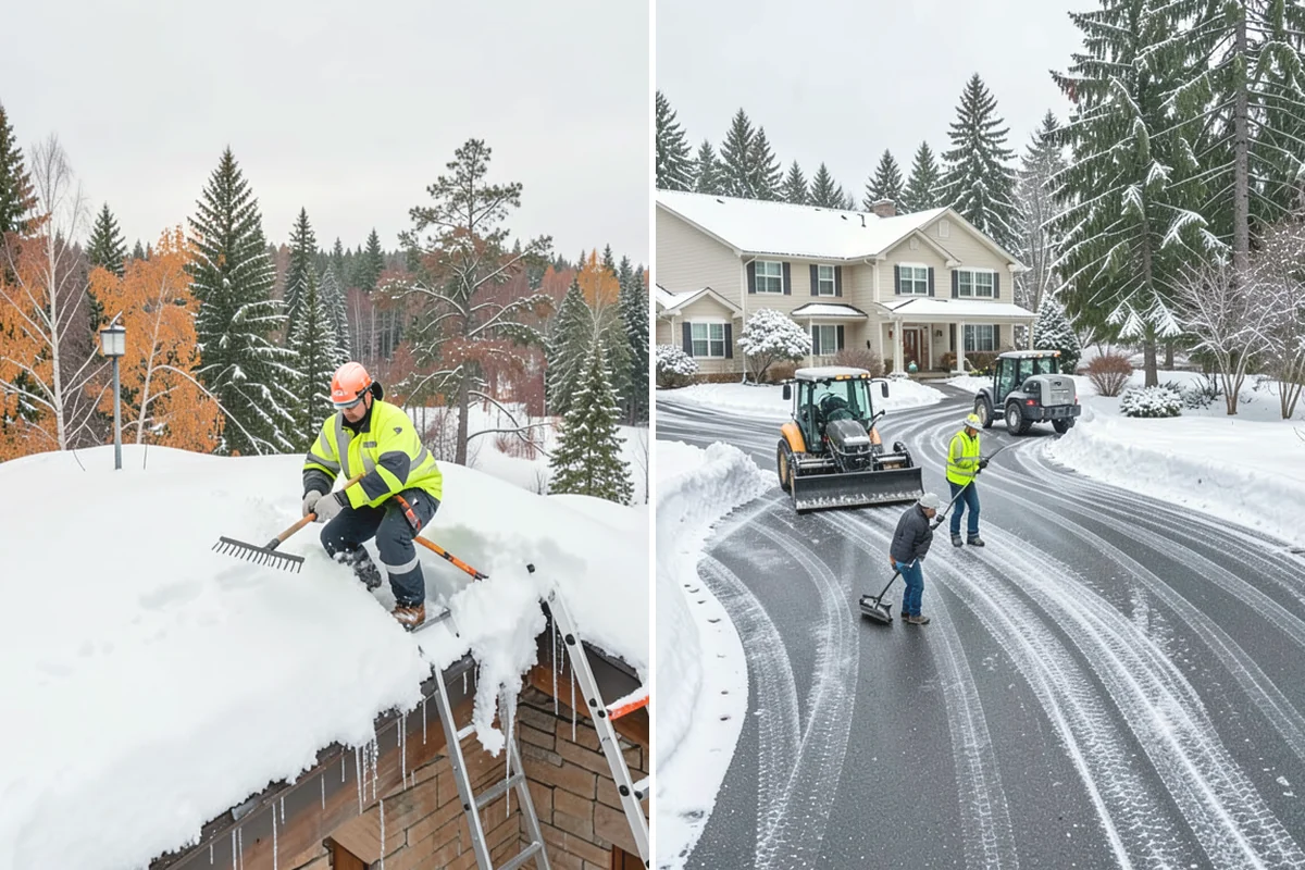 Self-Storage Facility Snow Plowing in North Bend, King County, WA - Map the drive aisles, gates, and office parking with facility staff