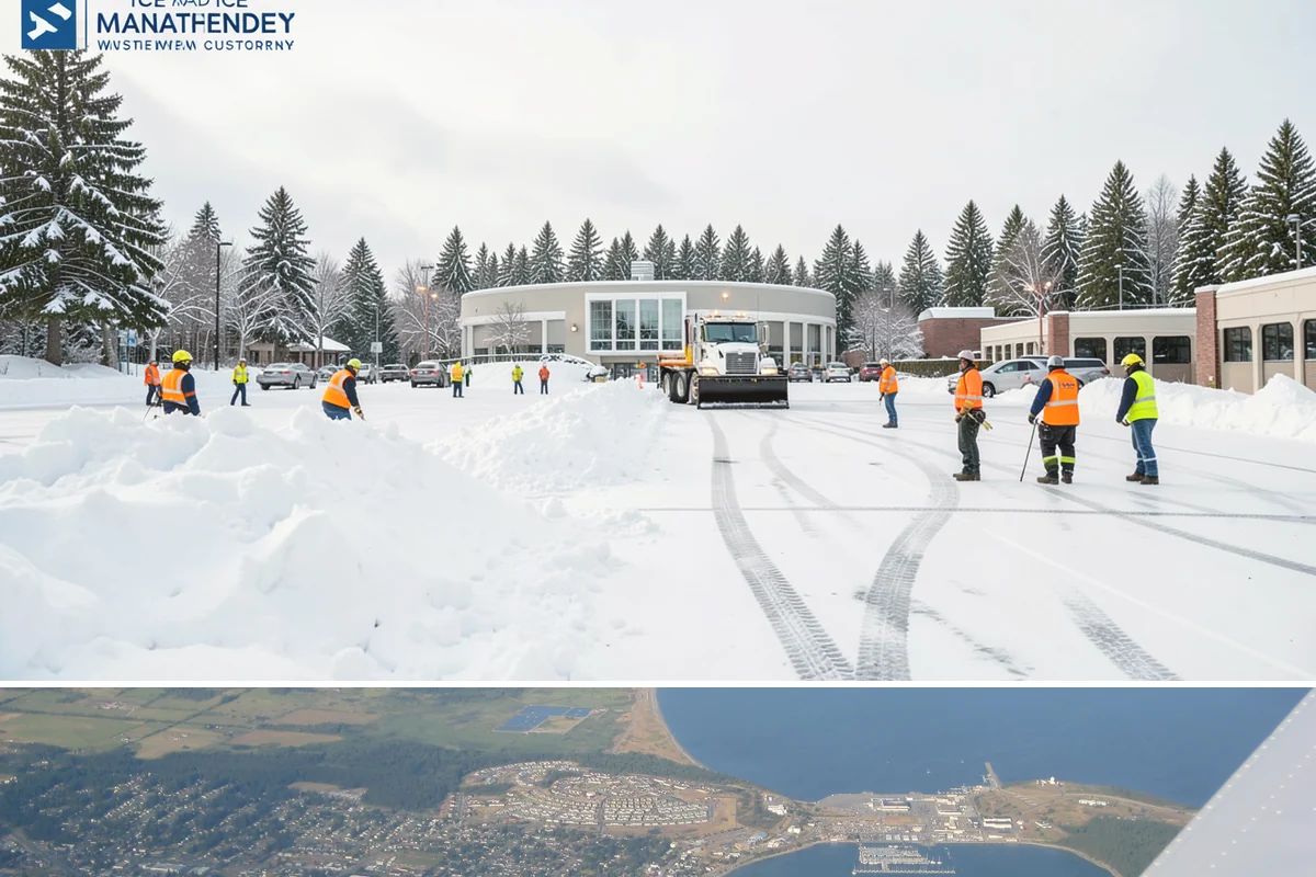 Self-Storage Facility Snow Plowing in Oak Harbor, Island County, WA - Set up service before winter so tenants keep 24-hour access to their units.
