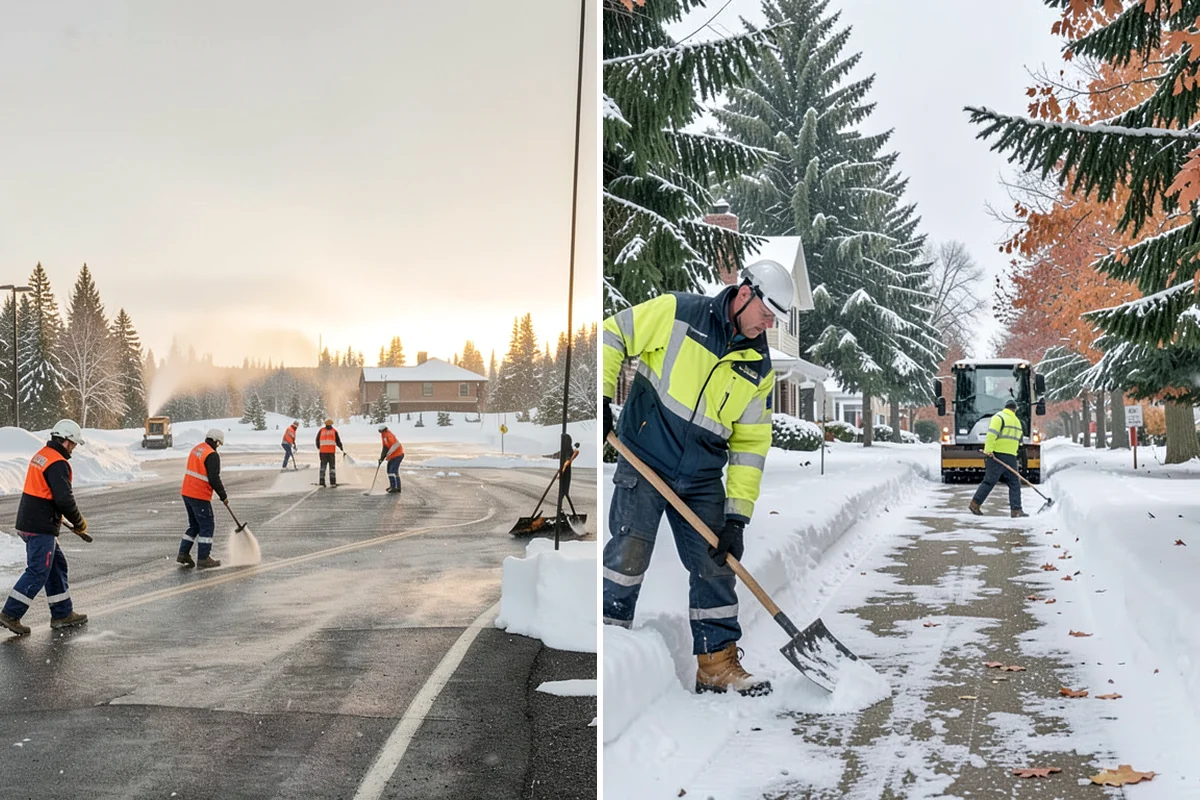 Self-Storage Facility Snow Plowing in Sedro-Woolley, Skagit County, WA - Map the drive aisles, gates, and office parking with facility staff