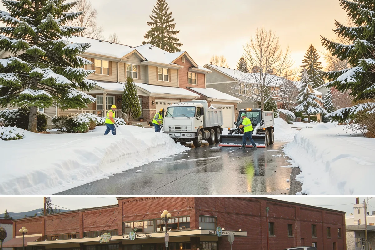 Self-Storage Facility Snow Plowing in Sedro-Woolley, Skagit County, WA - Set up service before winter so tenants keep 24-hour access to their units.