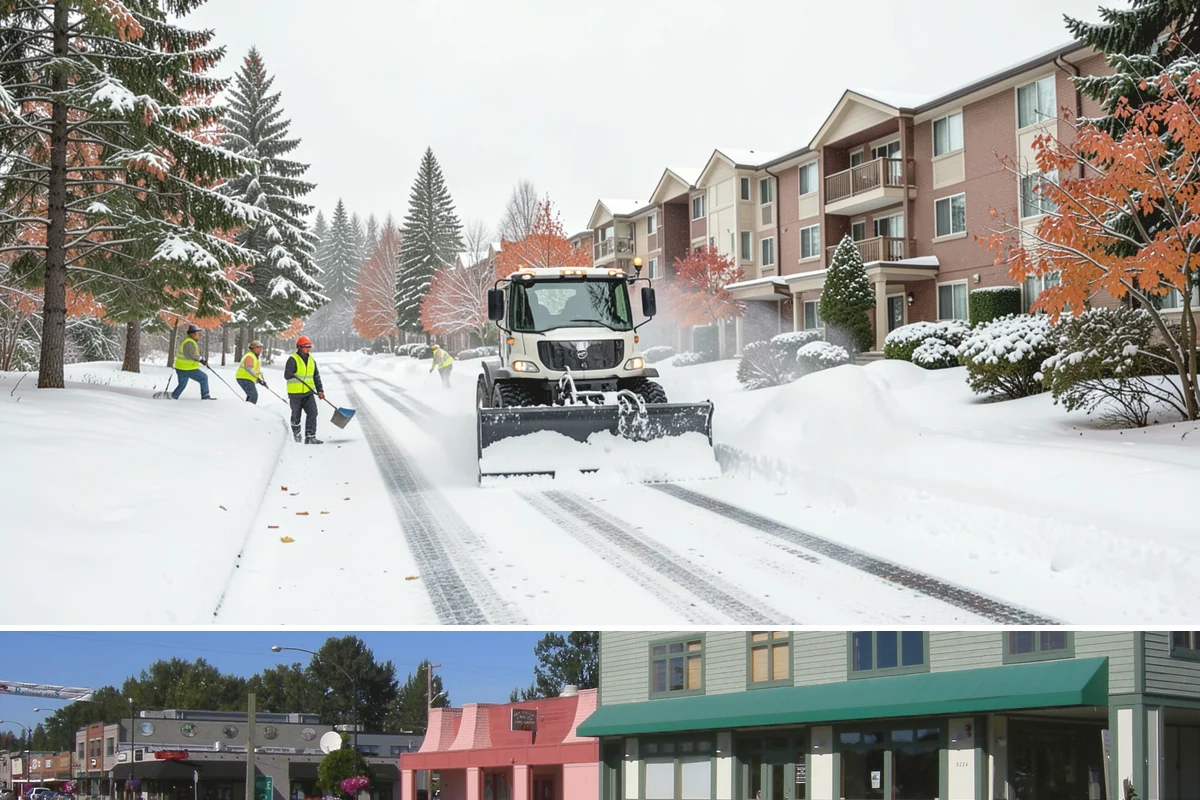 Self-Storage Facility Snow Plowing in Snoqualmie, King County, WA - Set up service before winter so tenants keep 24-hour access to their units.