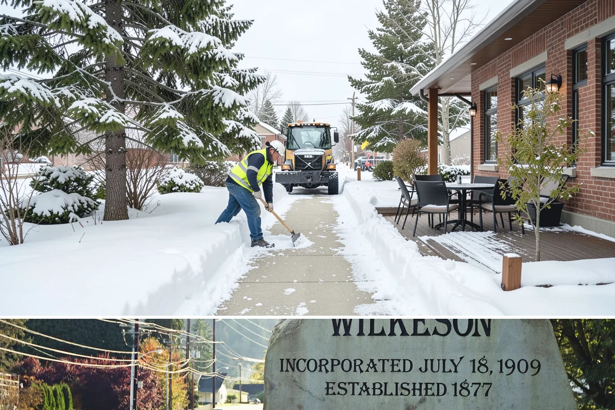 Self-Storage Facility Snow Plowing in Wilkeson, Pierce County, WA - Set up service before winter so tenants keep 24-hour access to their units.