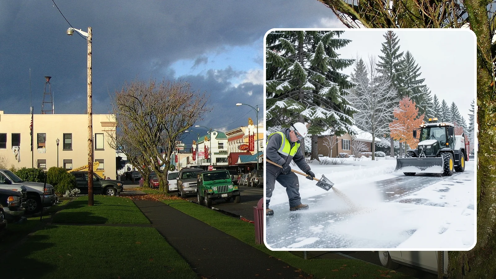 Senior Living Community Deicing in Arlington, Snohomish County, WA - Meticulous deicing for senior living communities, where residents' mobility limits make even a thin glaze a serious fall risk.