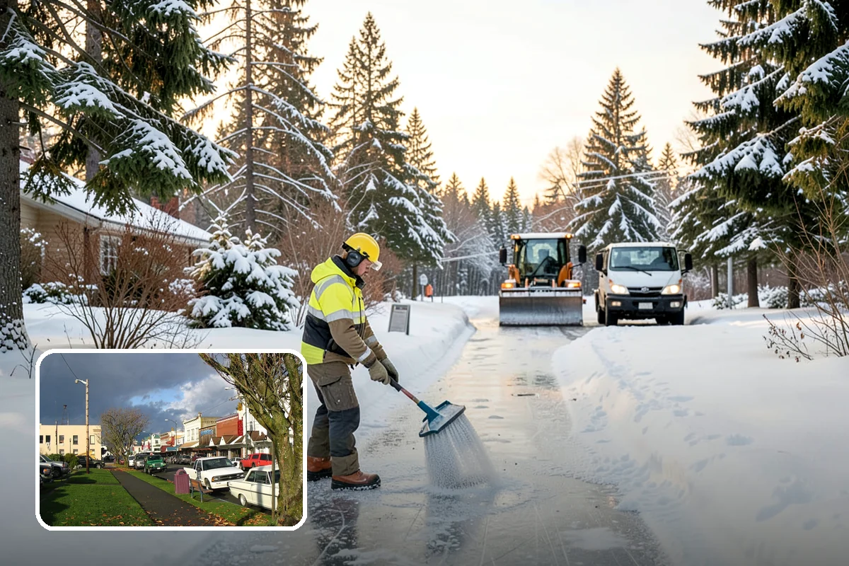Senior Living Community Deicing in Arlington, Snohomish County, WA - Protects high-risk residents from fall-related injuries