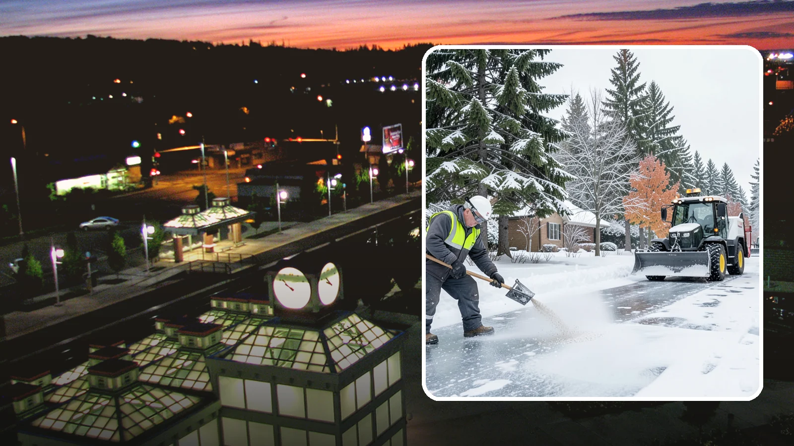 Senior Living Community Deicing in Auburn, King County, WA - Meticulous deicing for senior living communities, where residents' mobility limits make even a thin glaze a serious fall risk.