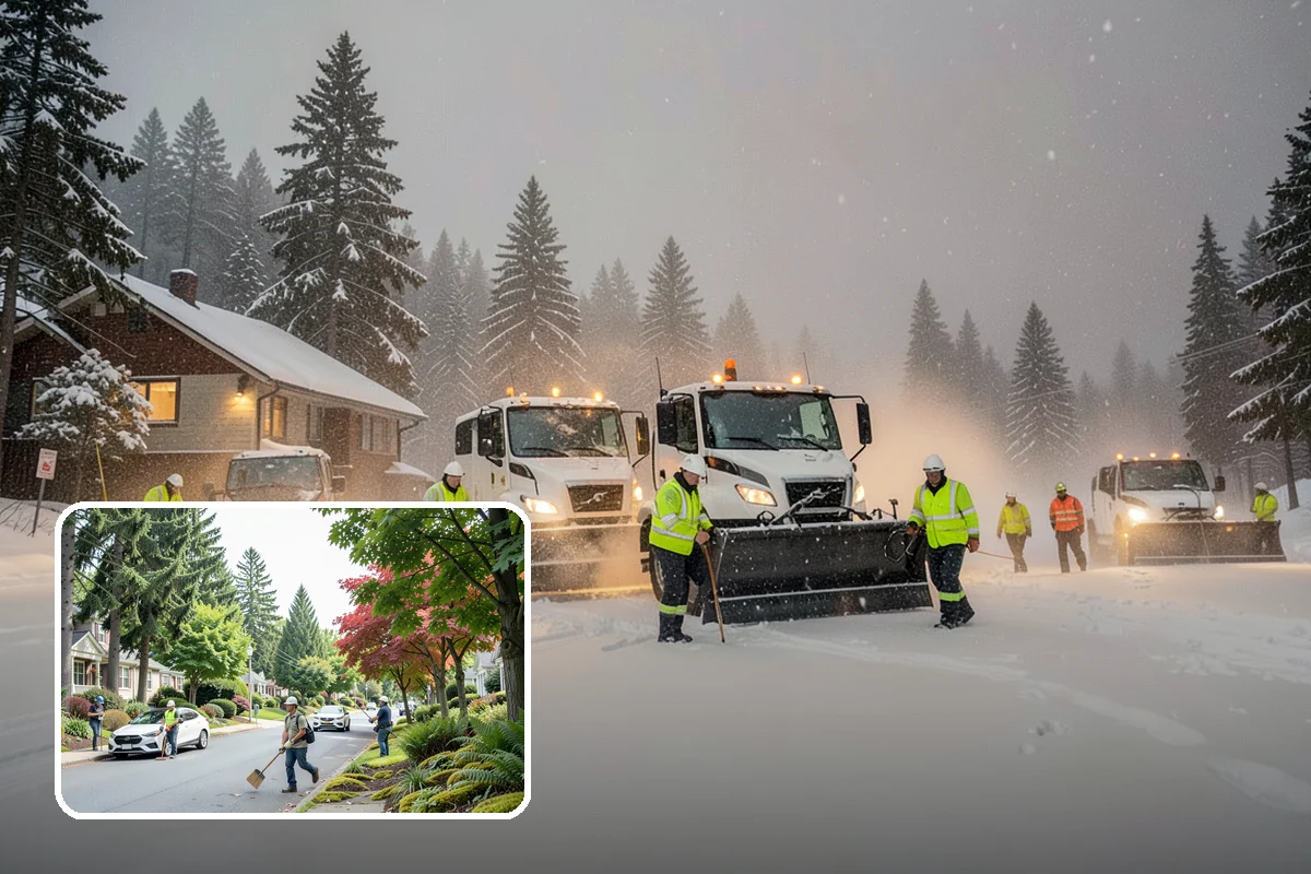 Senior Living Community Deicing in Beaux Arts Village, King County, WA - Protects high-risk residents from fall-related injuries