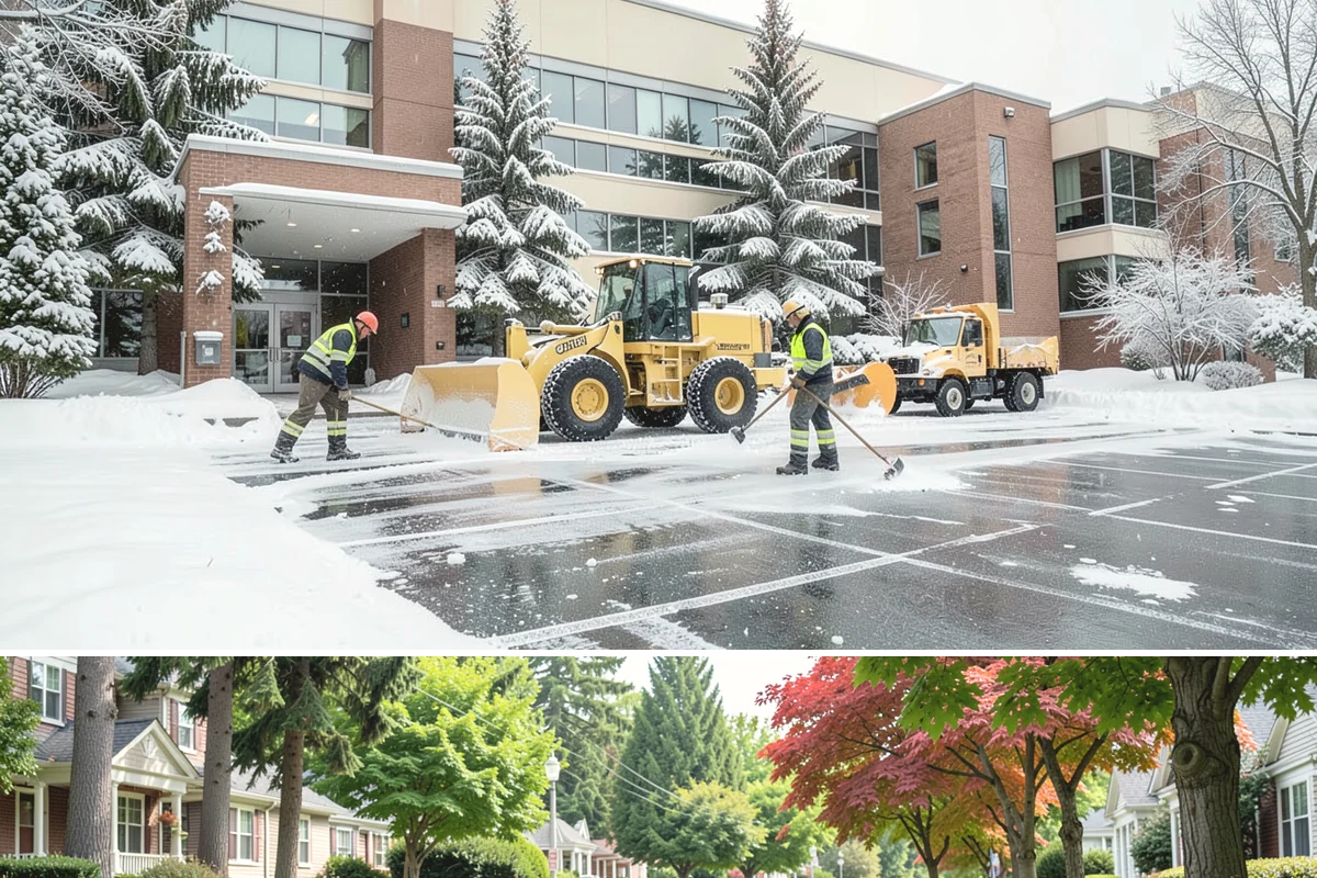 Senior Living Community Deicing in Beaux Arts Village, King County, WA - Service covers the entire winter season with heightened, continuous attention during every lowland freeze that endangers resident...