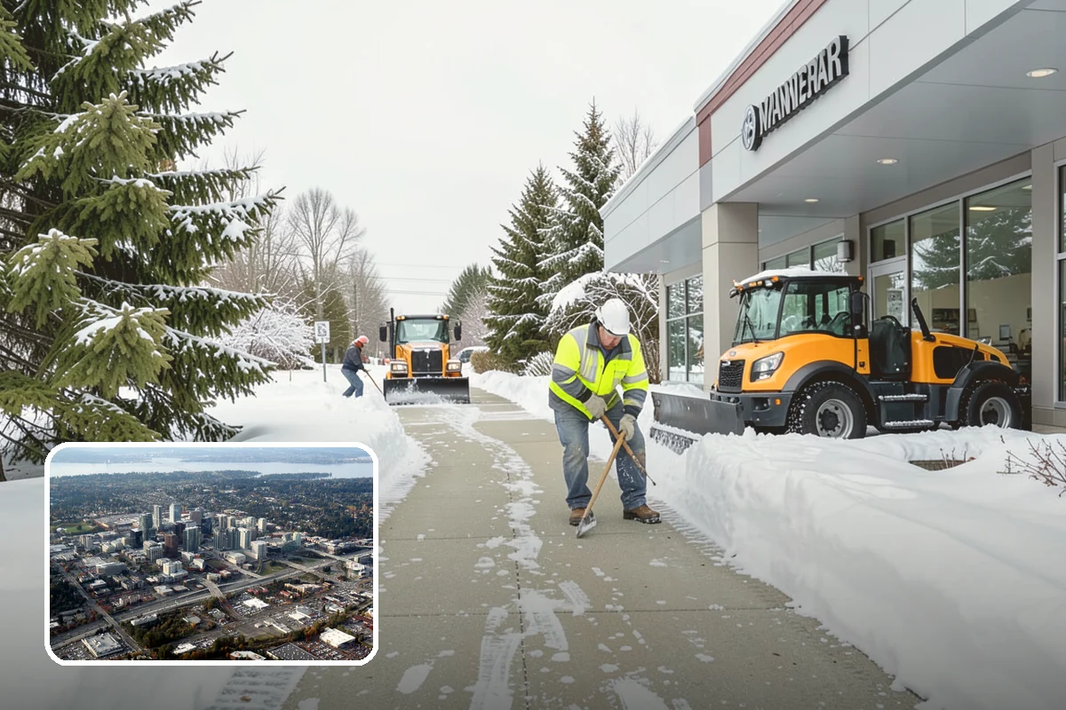 Senior Living Community Deicing in Bellevue, King County, WA - Protects high-risk residents from fall-related injuries