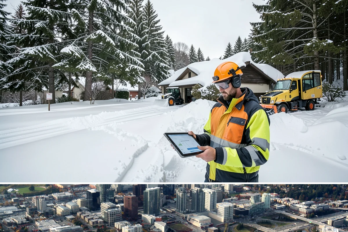 Senior Living Community Deicing in Bellevue, King County, WA - Service covers the entire winter season with heightened, continuous attention during every lowland freeze that endangers resident...