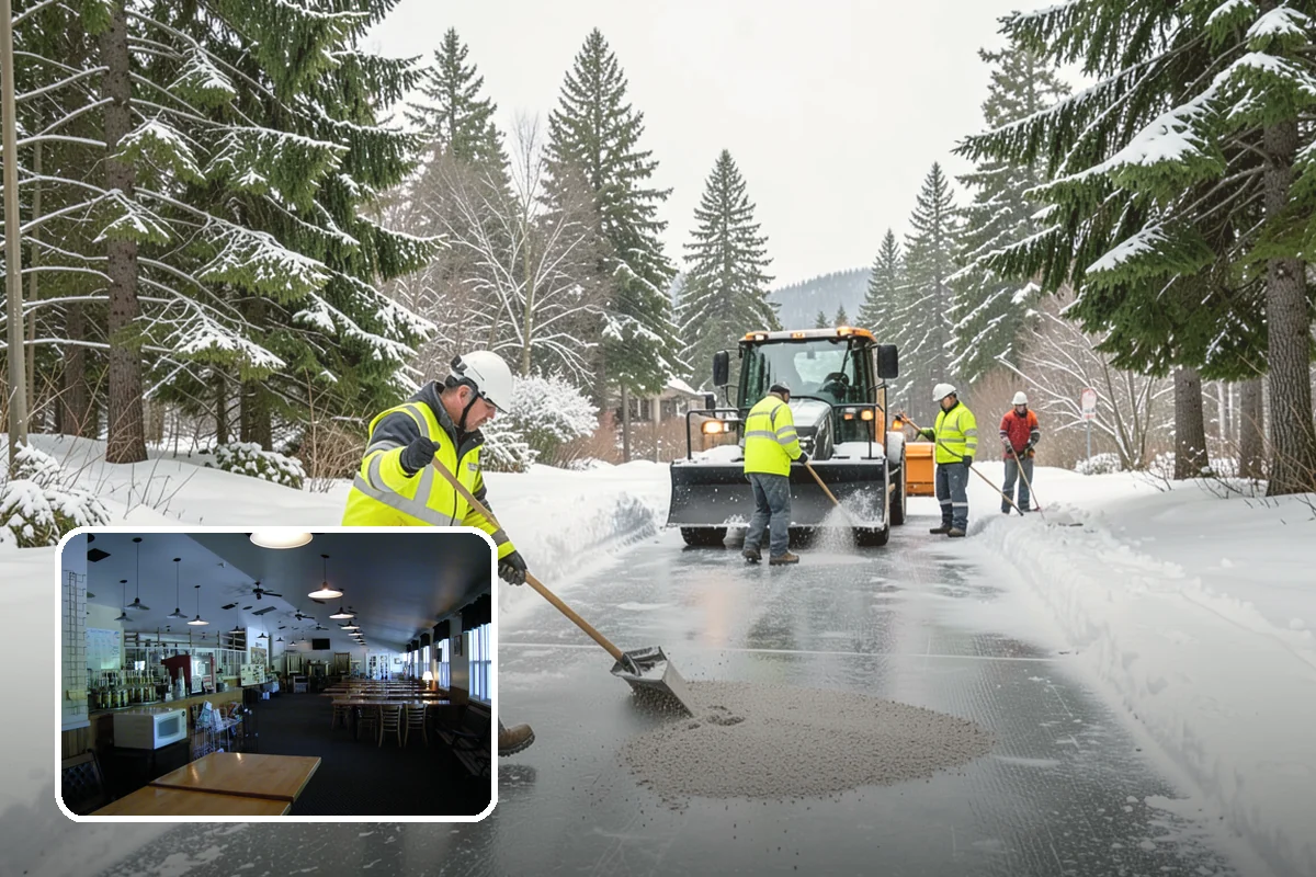 Senior Living Community Deicing in Black Diamond, King County, WA - Protects high-risk residents from fall-related injuries